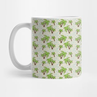 Tropical Palms Pattern Mug